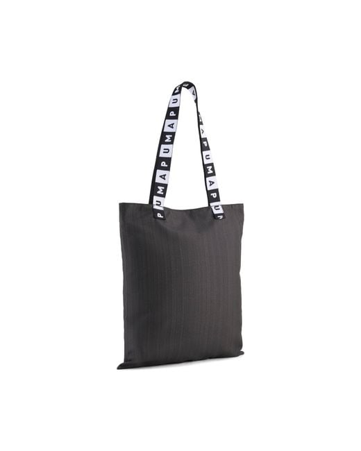 PUMA Black Schultertasche BASE TOTE, sportlicher Stil, für sportliche Aktivitäten, aus Polyester