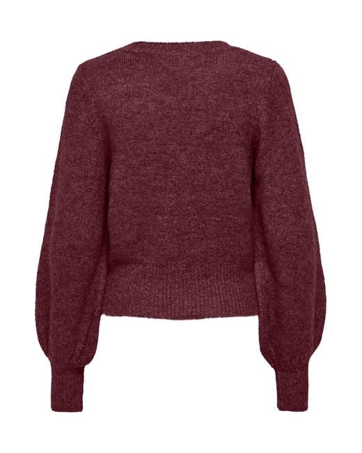 ONLY Red Pullover Onlelsa