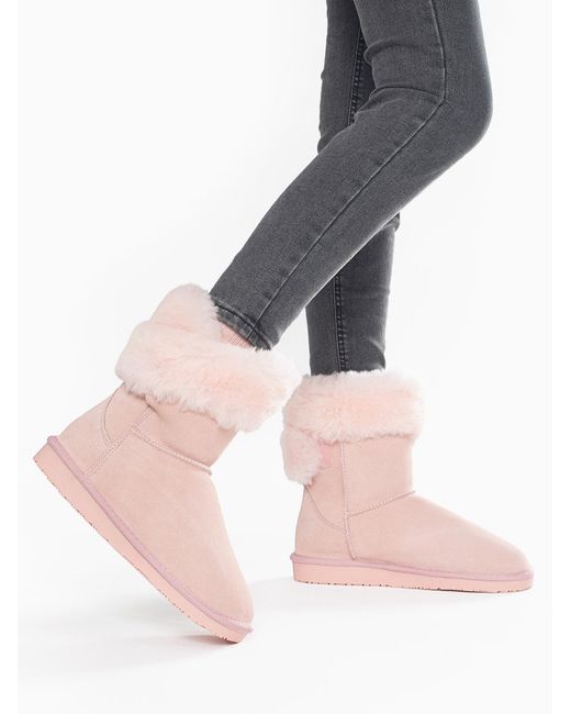 Gooce Pink Boots Beverly