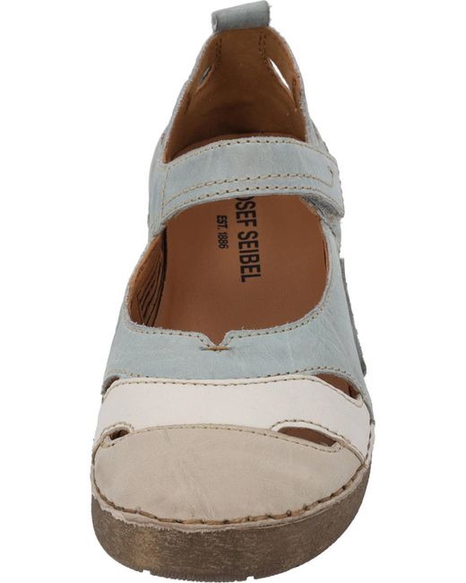 Josef Seibel Gray Riemchenballerina Fergey
