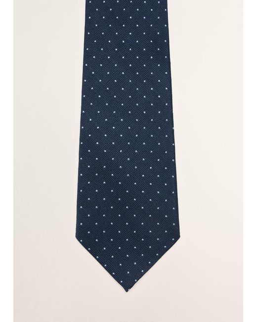 Mango Krawatte Selection in Blue für Herren