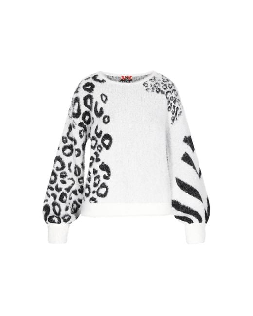 myMo ROCKS White Pullover