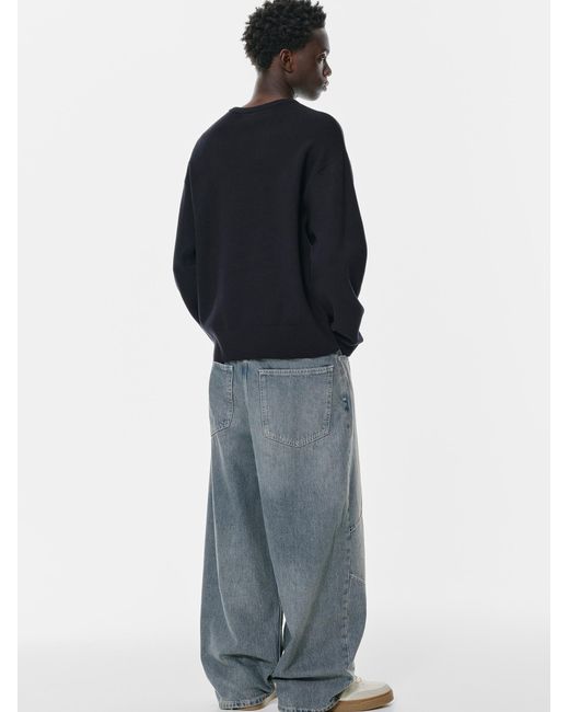 Pull&Bear Pullover in Black für Herren