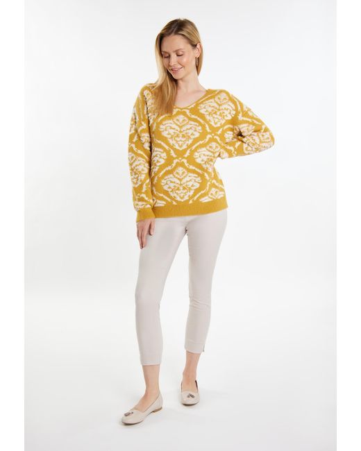 Usha Metallic Pullover Sivene