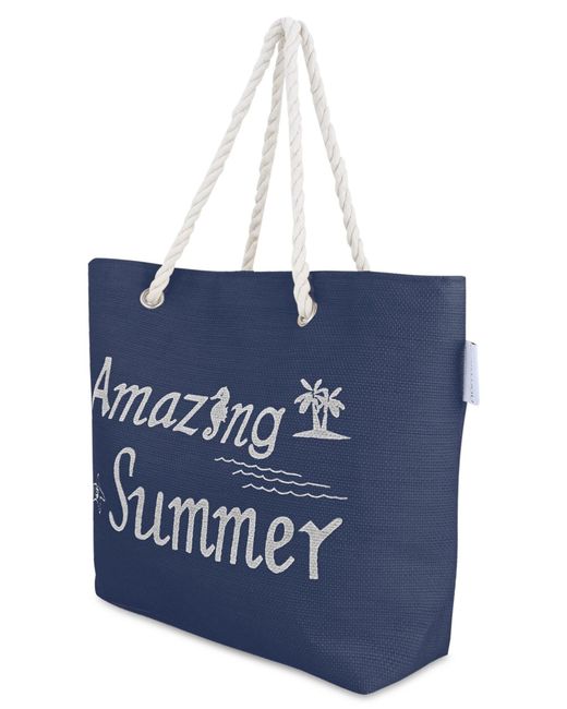 normani Blue Strandtasche