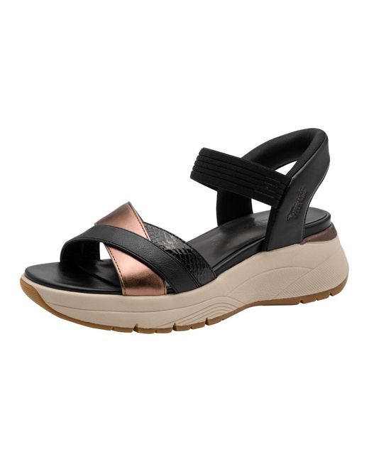 Tamaris Black Sandale