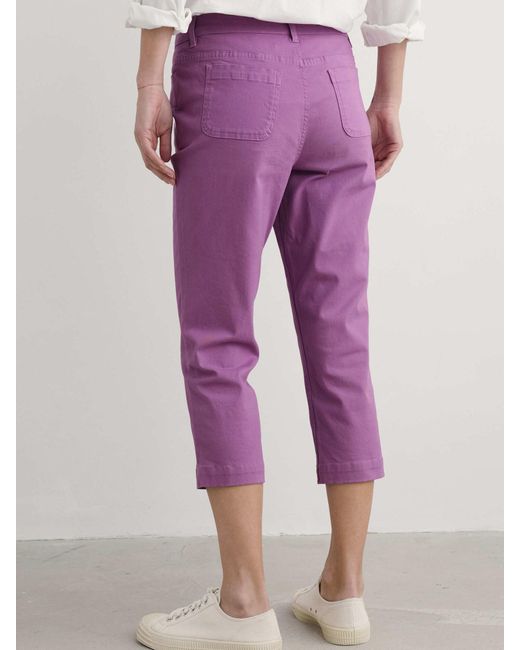 Seasalt Cornwall Purple Hose 'Albert Quay'