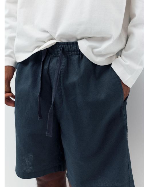 Pull&Bear Shorts in Blue für Herren