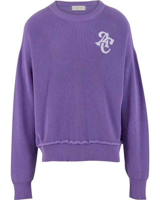 Another Cotton Lab Pullover in Purple für Herren
