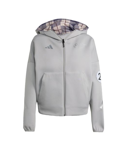 Adidas Originals Gray Sportsweatjacke Mercedes