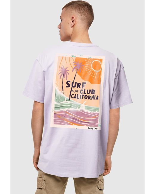 Merchcode Shirt in Purple für Herren