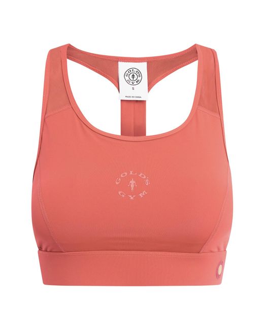 GOLD'S GYM APPAREL Pink Golds Gym Apparel Sport Bh Nadia