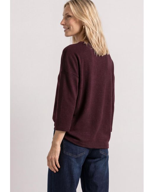 Street One Purple Pullover