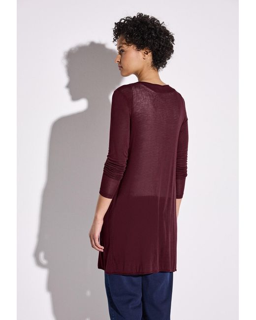 Street One Purple Offene Jacke