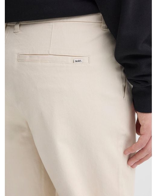 Solid Hose Sdtate Liam in White für Herren