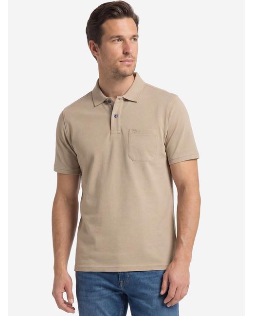 Redmond Shirt Basic in Natural für Herren