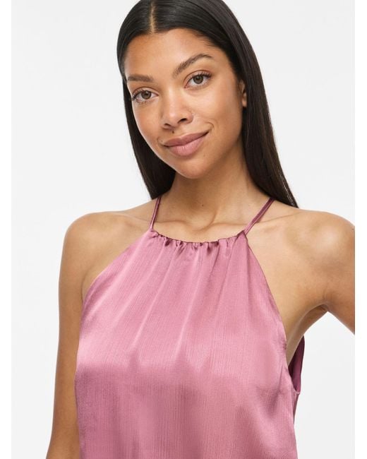 Vila Pink Top Vimine