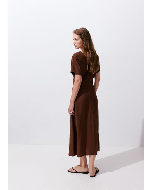 Mango Brown Kleid Sofia