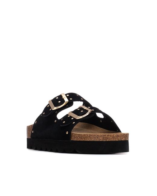 Refresh Black Sandale