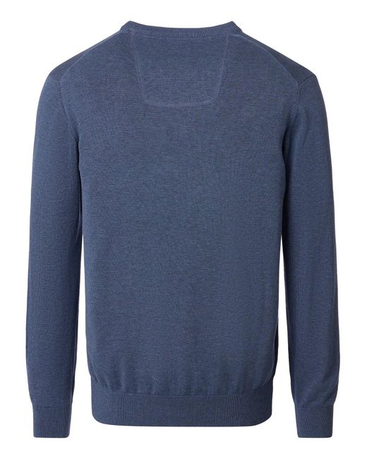 CASA MODA Pullover Basic in Blue für Herren