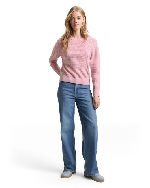 Tom Tailor Pink Pullover
