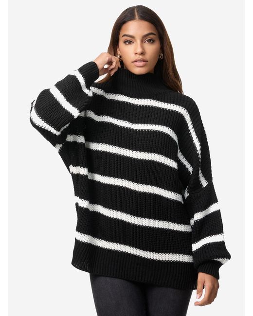 Elara Black Pullover