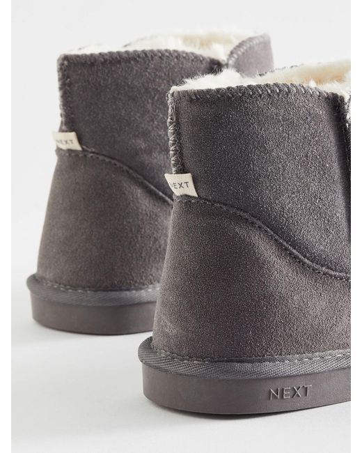Next Gray Hausschuh