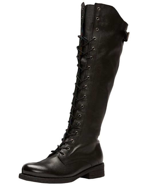 Felmini Black Schnürstiefel Gredo