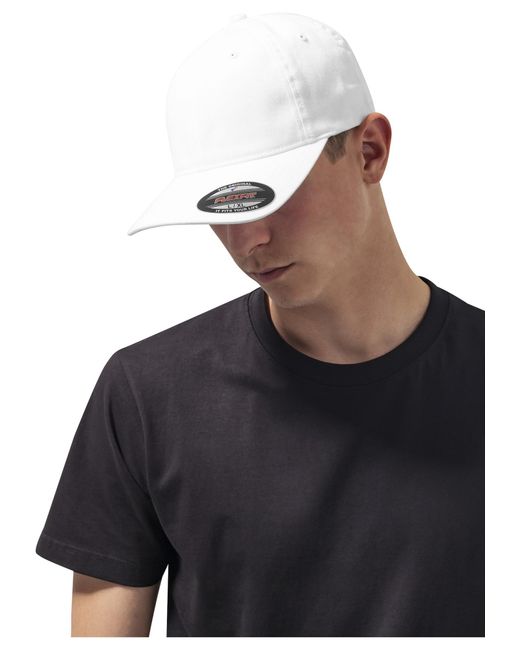 Flexfit Cap in White für Herren