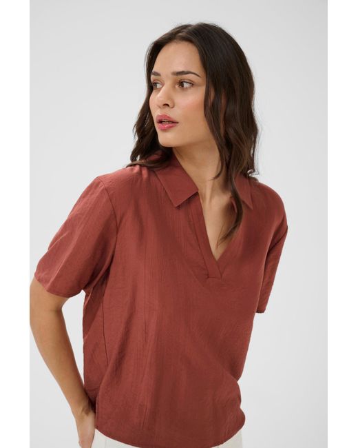 Kaffe Red Bluse