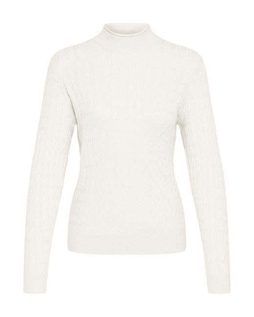 Oxmo White Pullover
