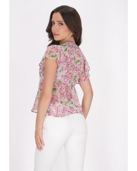 faina Pink Bluse