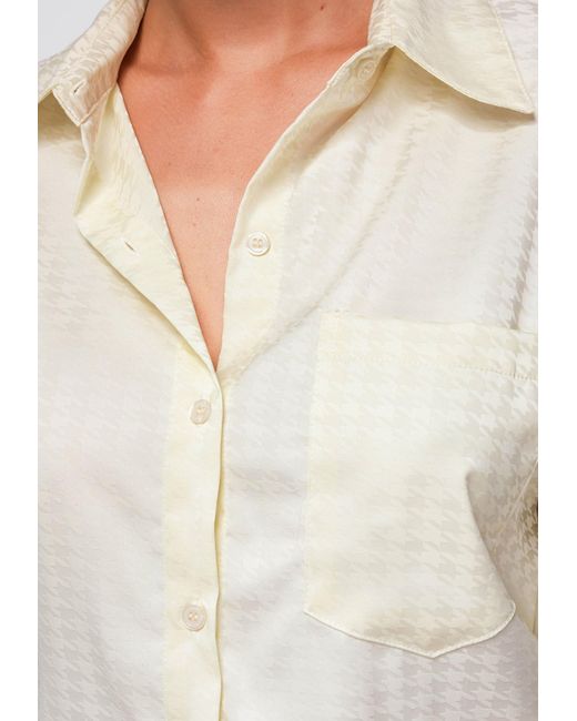 Ombre White Bluse