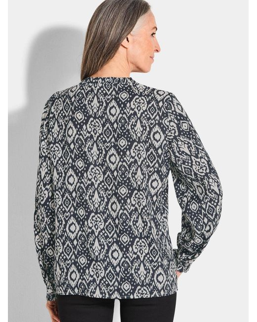 Goldner Gray Bluse