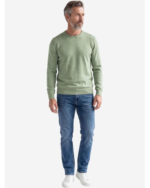 Redmond Pullover Basic in Green für Herren