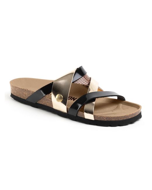 Bayton Brown Pantolette