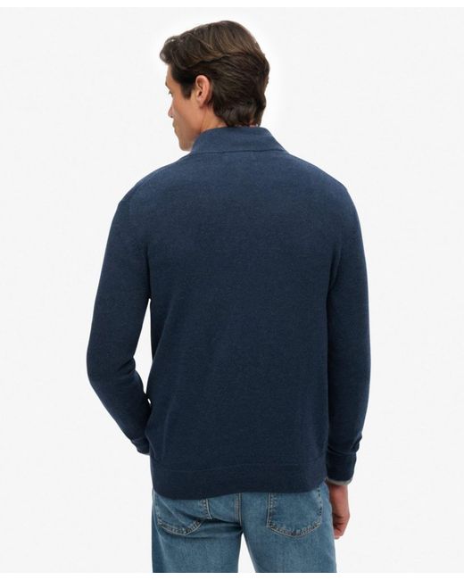 Superdry & Co Pullover Essentials in Blue für Herren