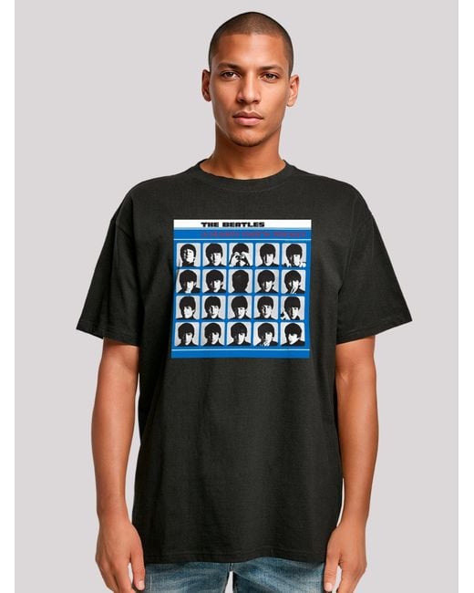 F4NT4STIC T-Shirt The Beatles Retro in Black für Herren
