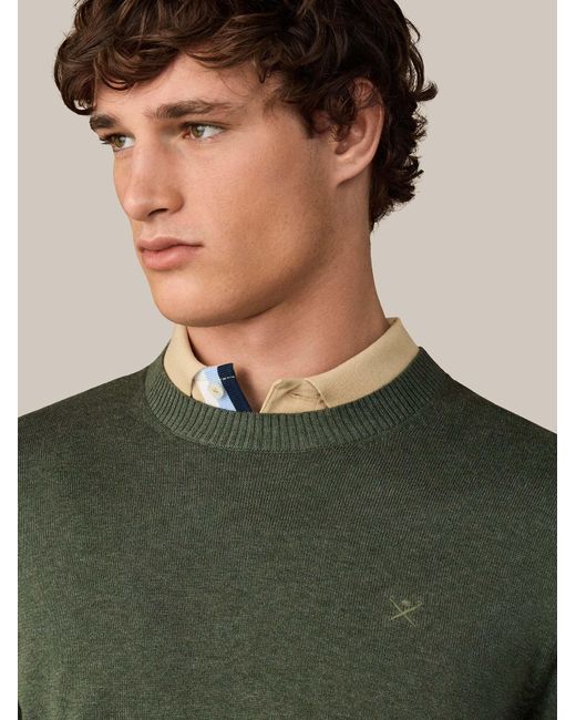 Hackett Pullover Ess in Green für Herren