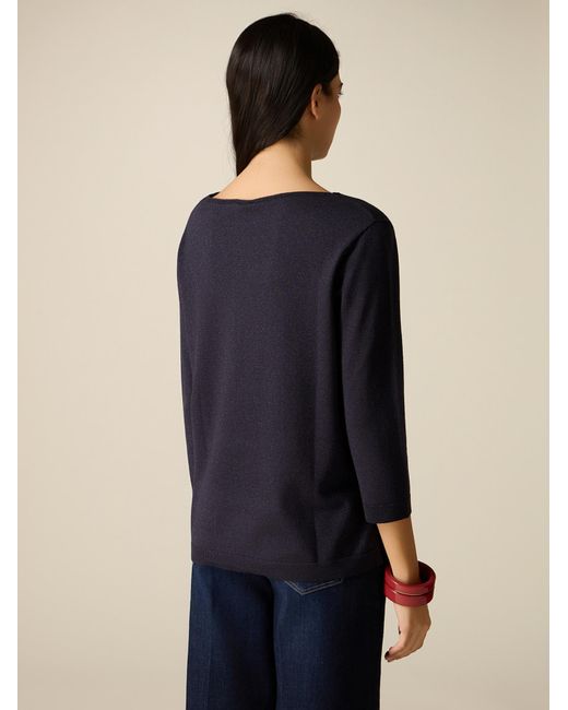 Oltre Blue Pullover
