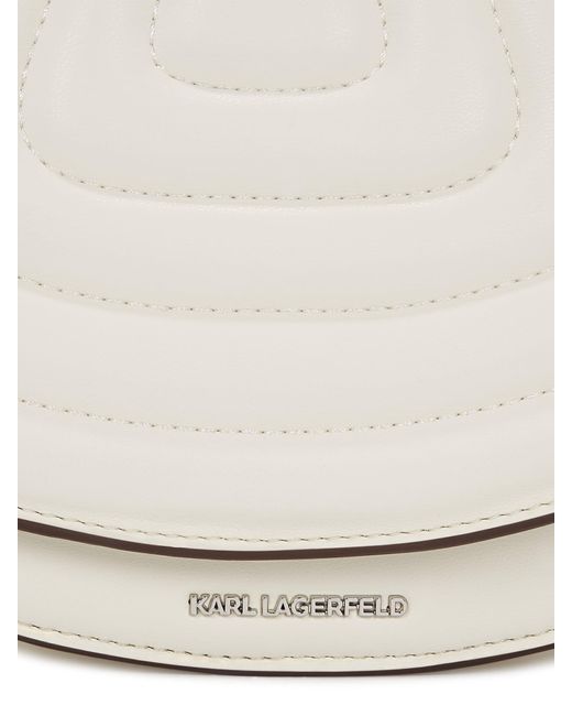Karl Lagerfeld White Umhängetasche