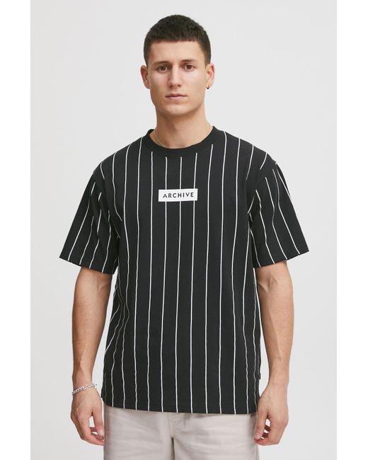 Solid Shirt 'sdeastman' in Black für Herren
