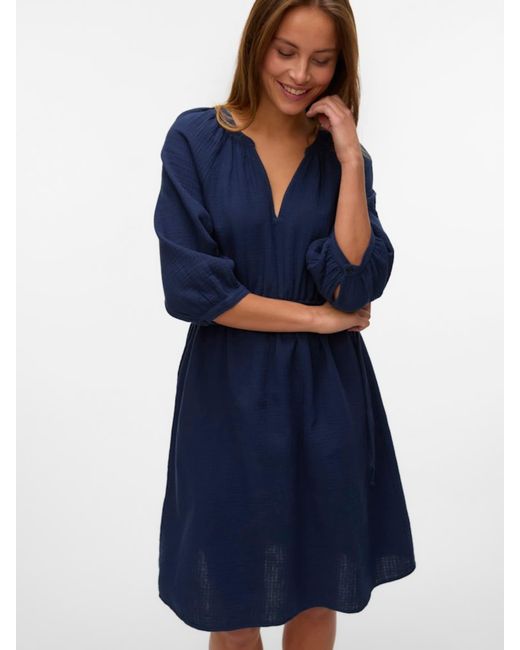 Vero Moda Blue Kleid 'Vmbeverly'