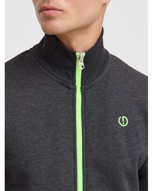 Solid Sweatjacke Benntrack in Gray für Herren