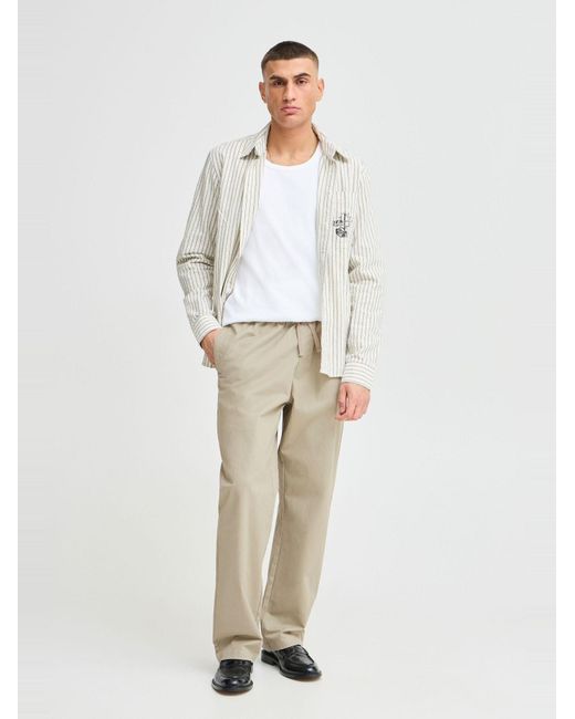Solid Chinohose Sdalann Elast in Natural für Herren