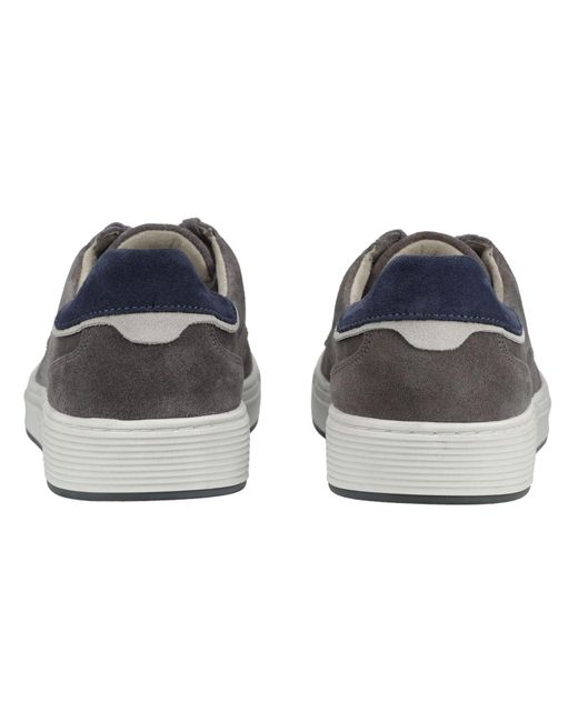 Gabor Veloursleder Sneaker in Gray für Herren