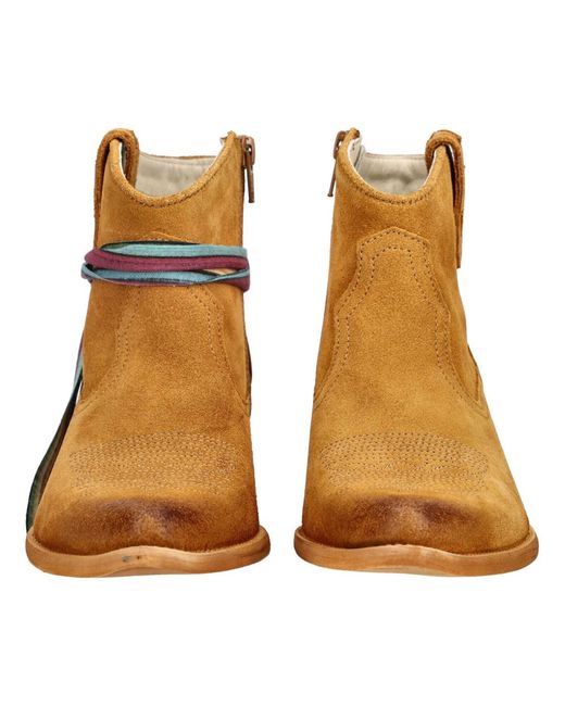 Felmini Brown Ankle Boots