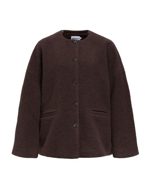 Object Brown Jacke Objmaise