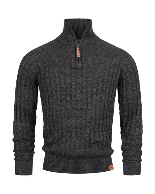 INDICODE Pullover Hector in Black für Herren