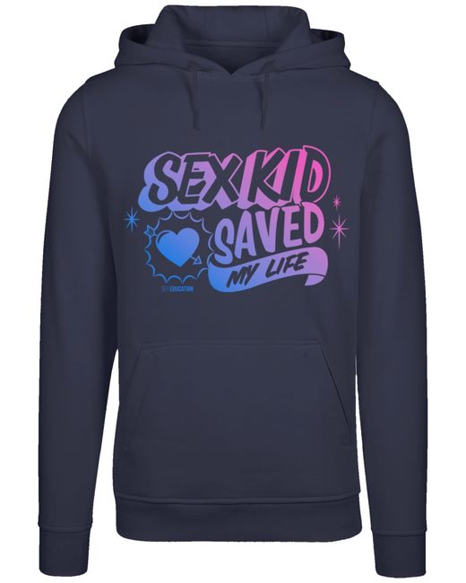 F4NT4STIC Sweatshirt Sex Education Netflix Tv Series in Blue für Herren